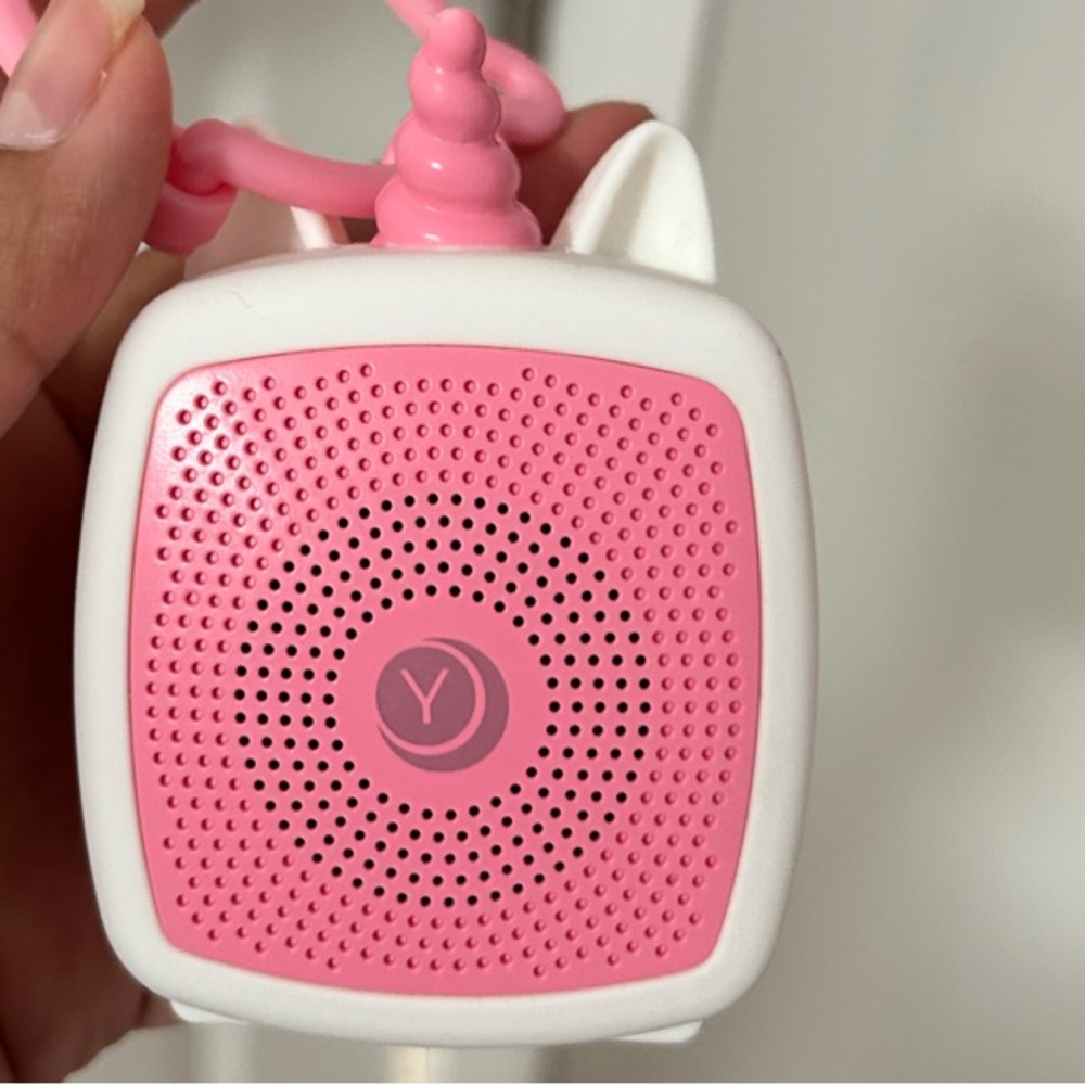 Portable Pink Unicorn Yogasleep White noise machine